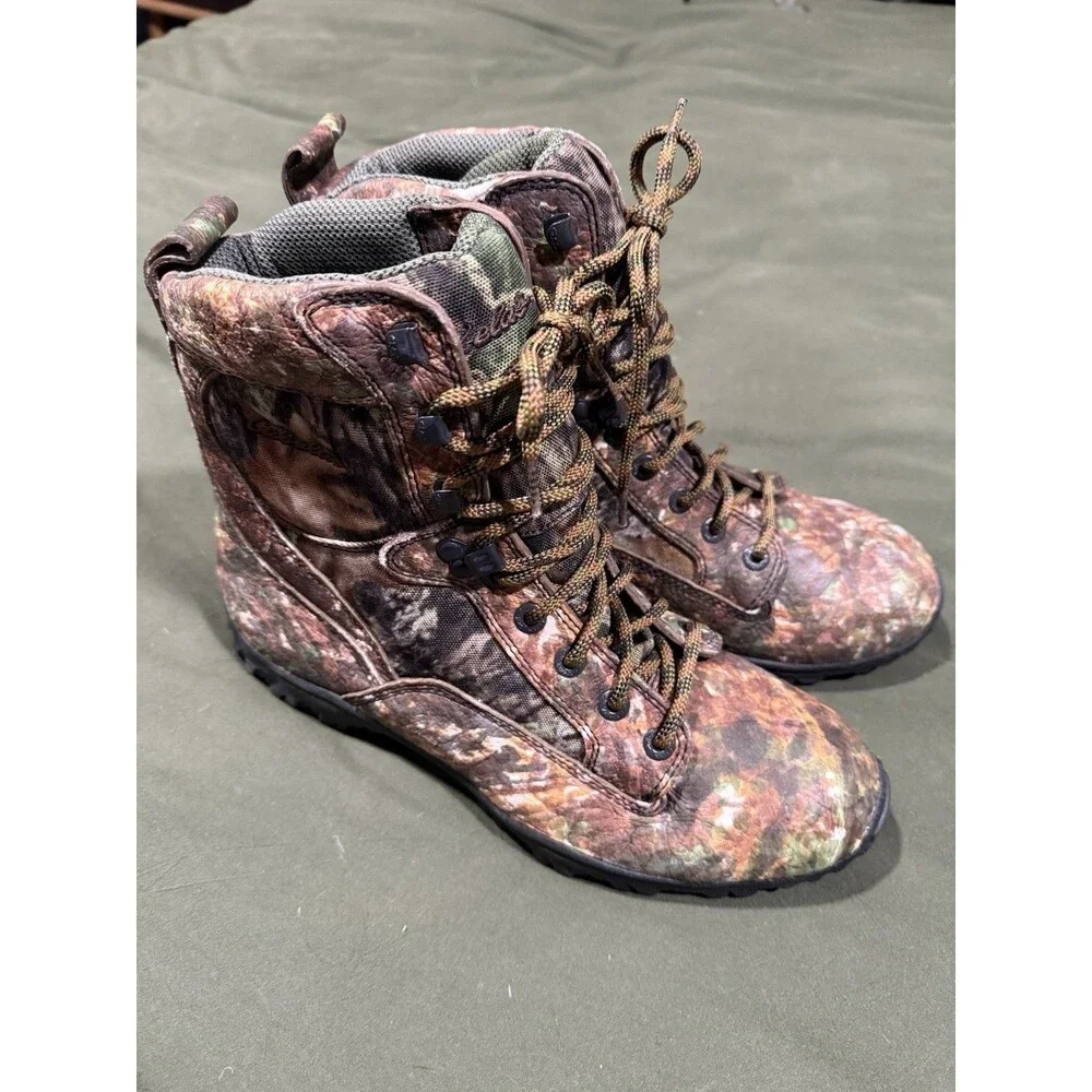 Mens Cabelas Gortex Scentlok Camo Waterproof Hunting Boots 10.5 New